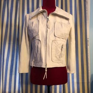 Light Jacket (Front is Leather) One Girl Who
